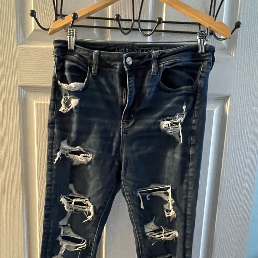 American Eagle Super HighRise 10 Short